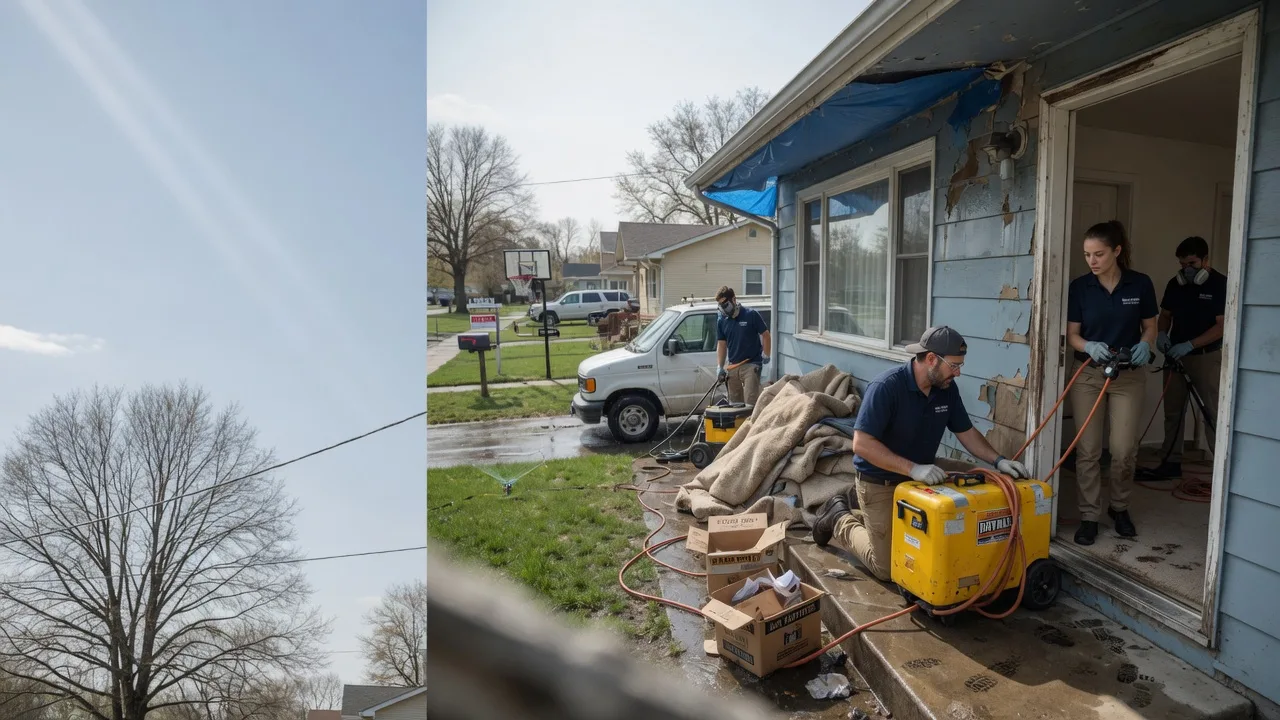 Basement Flood Cleanup in Leopold, MO near me